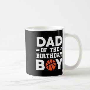 Caneca De Café Pai Do Aniversário Do Bysketbyll Coach Bysketbyl
