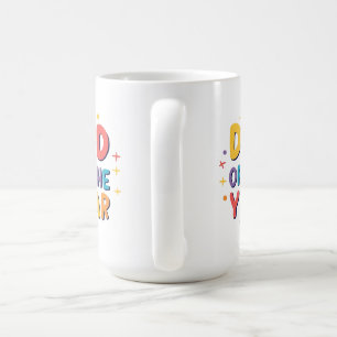 Caneca De Café Pai do Ano - Presente no Dia do Pai Engraçado