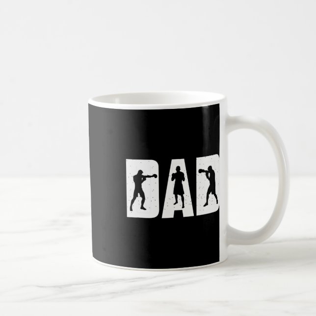 Caneca De Café Pai do Clube de Boxing Competiing Boxing (Direita)
