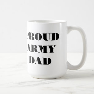 Caneca De Café Pai do Exército Orgulhoso de Mug