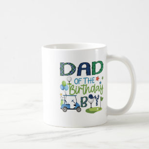 Caneca De Café Pai Do Garoto De Aniversário Entrou Em Um Esporte