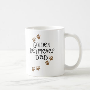 Caneca De Café Pai do golden retriever