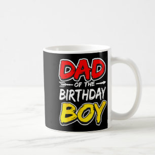 Caneca De Café Pai do menino aniversariante festa familiar combin