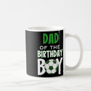 Caneca De Café Pai do menino de aniversário Mãe de futebol
