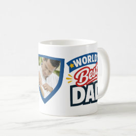 Caneca De Café Pai do Mundo com Amor Personalizado