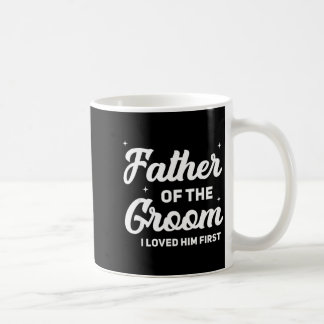 Caneca De Café Pai do noivo amou primeiro casamento engraçado