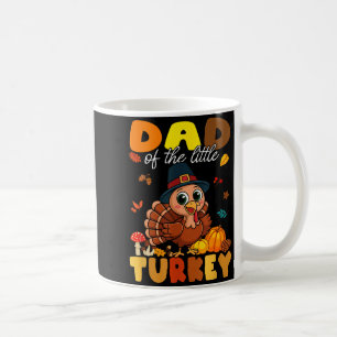 Caneca De Café Pai do Pequeno Peru Dia de Ação de Graças Baby Sho