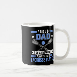 Caneca De Café Pai do treinador do jogador de lacrosse Padre