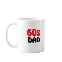 Caneca de café PAI dos anos 60