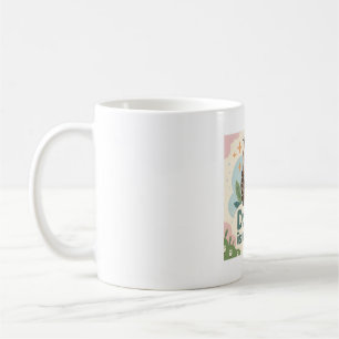 Caneca De Café Pai é o meu herói - Design de coruja