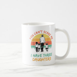 Caneca De Café Pai Engraçado que não me podes enganar, tenho três