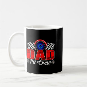 Caneca De Café Pai Equipe de Pitão de Corrida Família Carro de Co