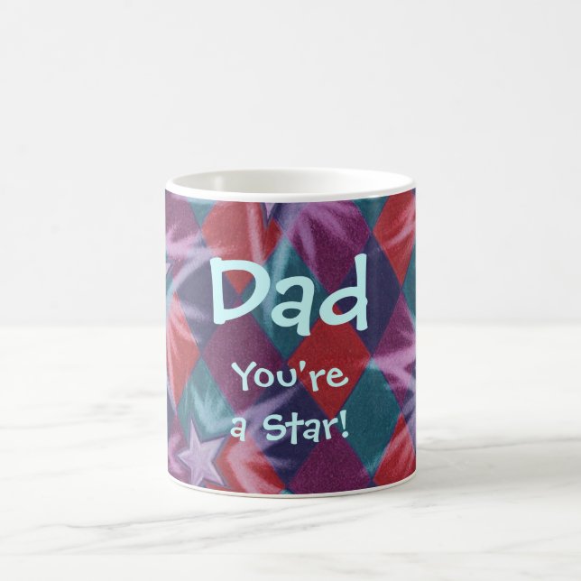 Caneca De Café Pai Escuro "Você é uma Estrela" (Centro)