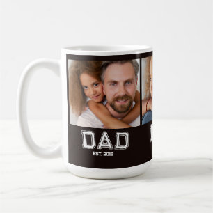 Caneca De Café Pai Estabeleceu Elegantes 3 Presentes de Foto Pret