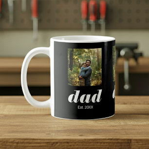 Caneca De Café Pai Estabeleceu Foto Dia dos Pais