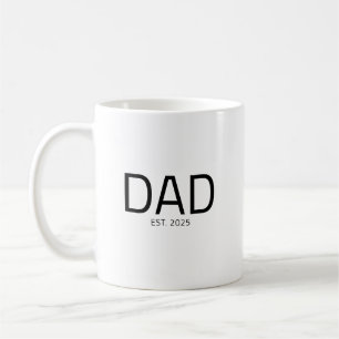 Caneca De Café Pai Estabeleceu Novo Presente de Pai