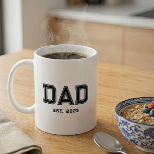 Caneca De Café Pai Estabeleceu Novo Presente de Pai