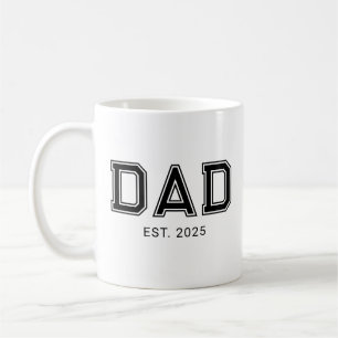 Caneca De Café Pai Estabelecido Novo Presente de Pai