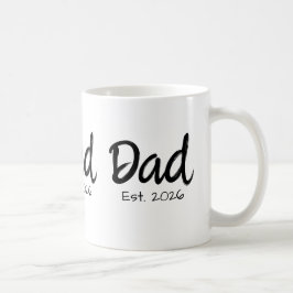 Caneca De Café Pai Estabelecido presente de novo pai