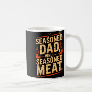 Caneca De Café Pai Experiente Carne Retro Divertido Amantes de Ch