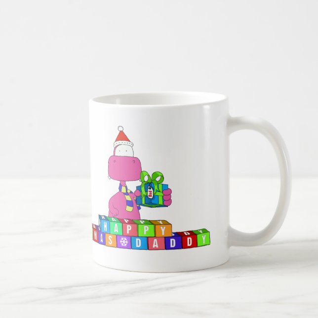 Caneca De Café pai feliz do xmas (Direita)