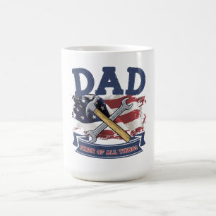 Caneca De Café Pai fixador de tudo