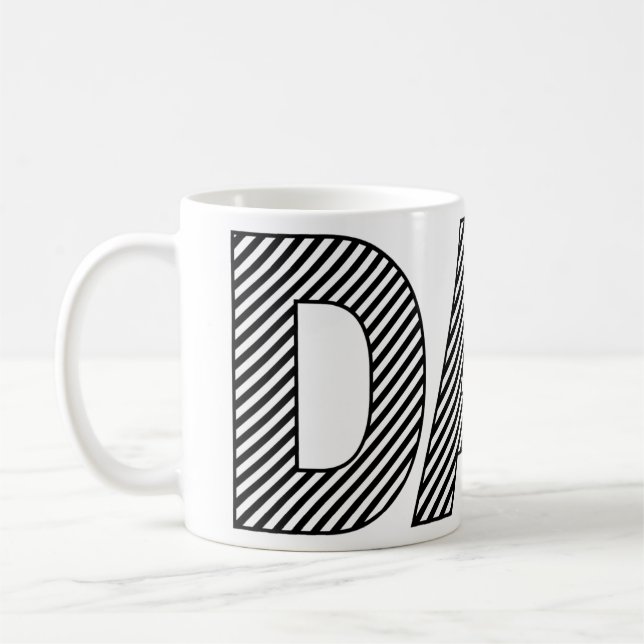 Caneca De Café Pai Forte & Elegante (Esquerda)