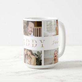 Caneca De Café PAI Fotografias Personalizadas | Presente de dia d