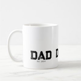 Caneca De Café Pai Fundado Novo Presente de Pai