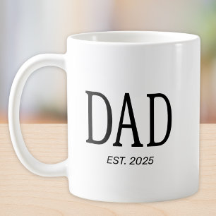 Caneca De Café Pai Fundado Novo Presente de Pai