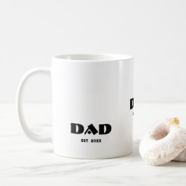 Caneca De Café Pai Fundou Novo Presente de Pai