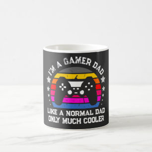 Caneca De Café Pai Gamer Retrô Mais Legal Que o Pai Normal