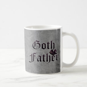 Caneca De Café Pai gótico com Raven
