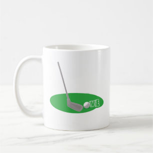 Caneca De Café Pai, grande pai, café, café personalizado Golf L