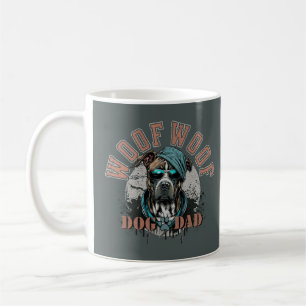 Caneca De Café Pai Grunge