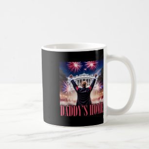 Caneca De Café Pai Home Trump 2024 Faça 4 De Julho De Excelente A