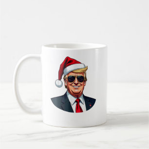 Caneca De Café Pai Home Trump Claus