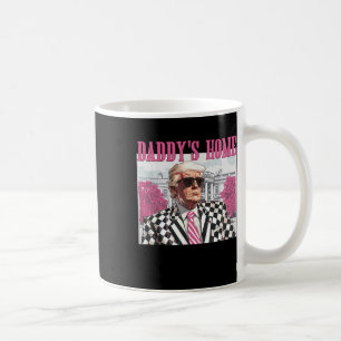Caneca De Café Pai Home Trump Pink 2024