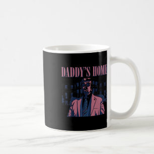 Caneca De Café Pai Home Trump Pink 2024 2024 Trump Return 45
