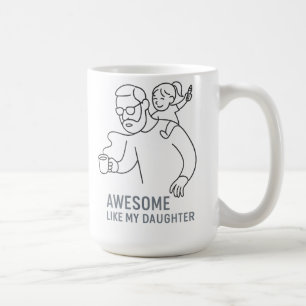 Caneca De Café Pai Incrível Rei do Caos – Presente Divertido para