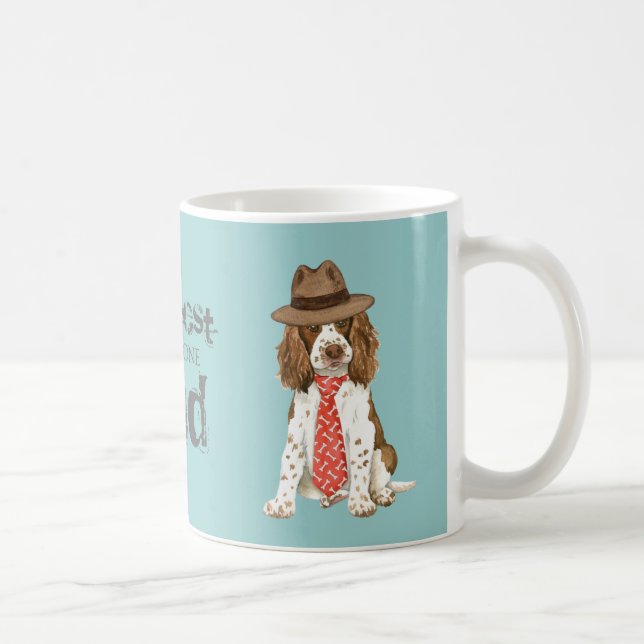 Caneca De Café Pai Inglês Springer (Direita)