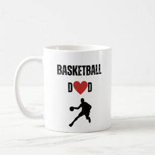Caneca De Café Pai jogador de basquete (jogador masculino)