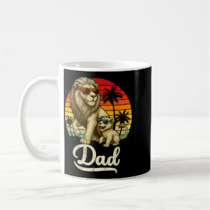 Caneca De Café Pai Leão Engraçado Meme Amantes de Animais Papai