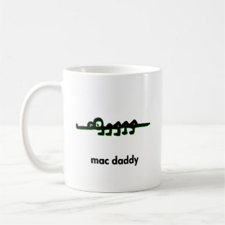Caneca De Café Pai mac de alinhamento