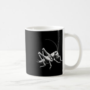 Caneca De Café Pai Mãe Amante de Críquete - Críquete Monocromátic