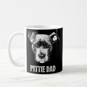 Caneca De Café Pai Mens American Pit Bull 