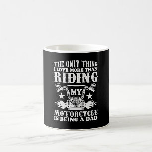 Caneca De Café Pai Motociclista
