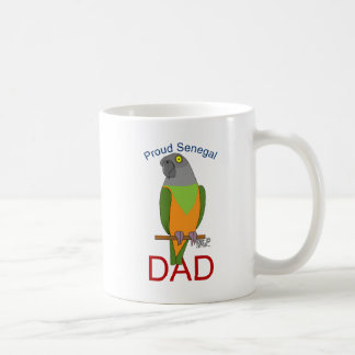 Caneca De Café Pai Mug orgulhoso do Senegal