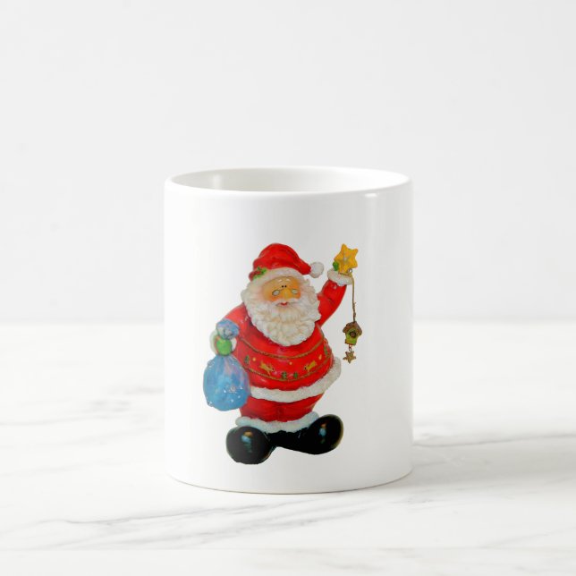 Caneca De Café Pai Natal Cachinho Kris Kringle (Centro)