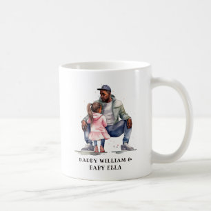 Caneca De Café Pai Negro e Filha Bond